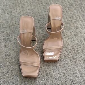 NEW Jeffrey Campbell Tan Heels